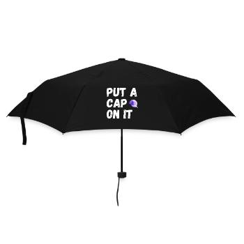 Put a cap on it - Umbrella (small) - black - Front