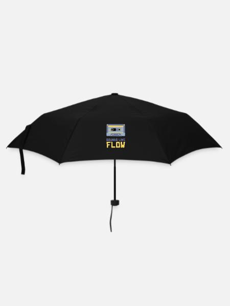 SOUNDS LIKE FLOW - Umbrella (small) - black