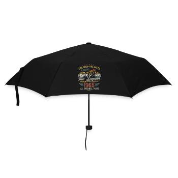1965 Vintage homme mythe légende moto - Parapluie standard - noir - Devant