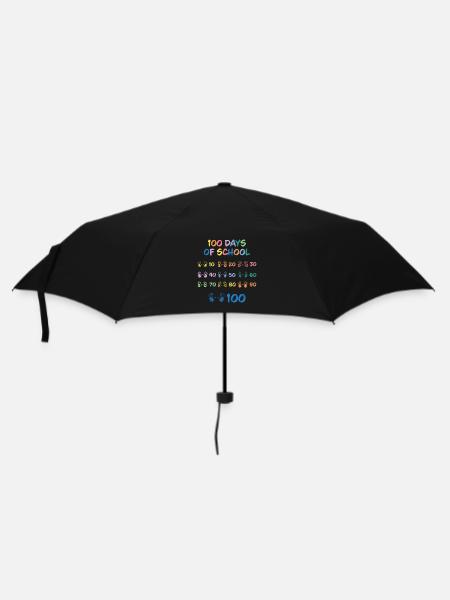 Happy 100 Day School Celebration Party - Umbrella (small) - black
