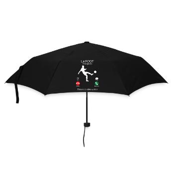 Le foot m'appelle - Parapluie standard - noir - Devant