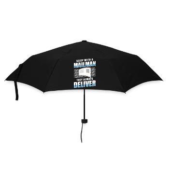 Post Mail Letter Carrier - Umbrella (small) - black - Front