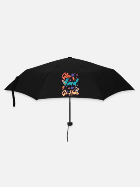 Neon Vintage Cassette Neon Enseignes au néon - Parapluie standard - noir