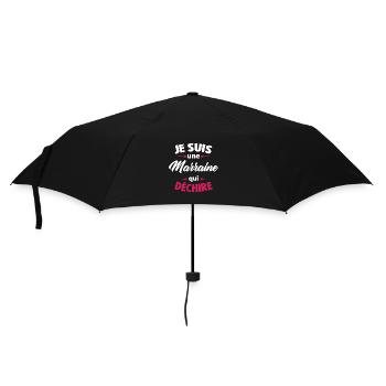 Je Suis Une Marraine Qui Déchire - Parapluie standard - noir - Devant