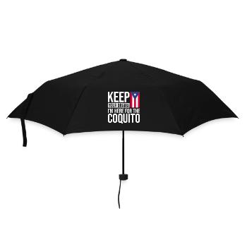 Puerto Rico Flagge | Puerto Ricaner Geschenkideen - Regenschirm (klein) - Schwarz - Vorne