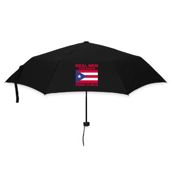 Puerto Rico Flagge | Puerto Ricaner Geschenkideen - Regenschirm (klein) - Schwarz - Vorne