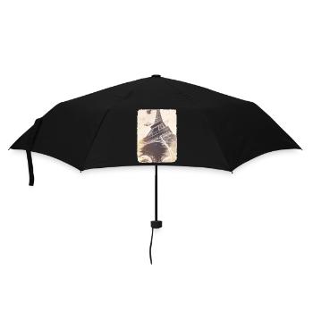 Paris Eiffel Tower Tour Eiffel France France - Umbrella (small) - black - Front