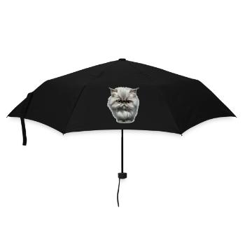 perser - Regenschirm (klein) - Schwarz - Vorne