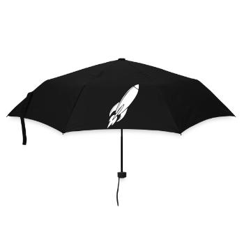 rocket - Umbrella (small) - black - Front