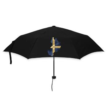 SWEDEN UPPSALA LÄN - Umbrella (small) - black - Front