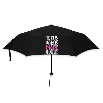 Hokus Pokus Malle Modus - Mallorca lustige Sprüche - Regenschirm (klein) - Schwarz - Vorne