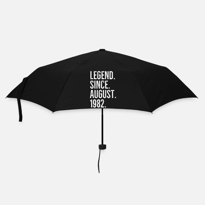 Legende seit August 1982 - Regenschirm (klein) - Schwarz