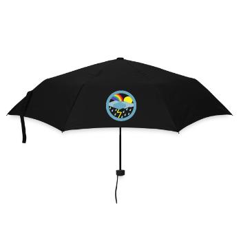 Après la pluie vient le soleil - Parapluie standard - noir - Devant