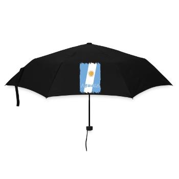 Argentina grandmother design - Umbrella (small) - black - Front