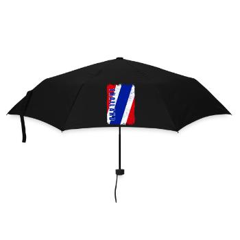 drapeau de la Thaïlande - Parapluie standard - noir - Devant