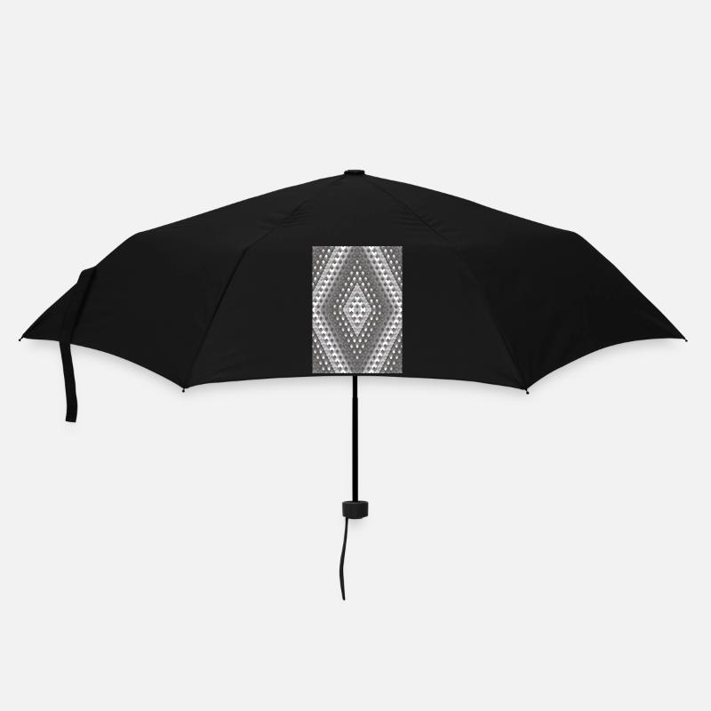 Gray gradient - Umbrella (small) - black
