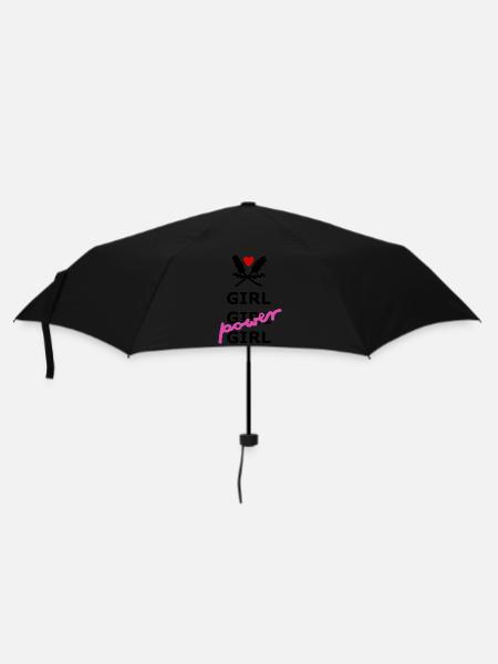 Girl Power - Umbrella (small) - black