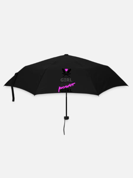 Girl Power - Umbrella (small) - black