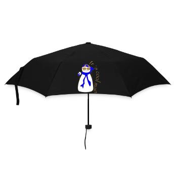 It s cool man - Regenschirm (klein) - Schwarz - Vorne