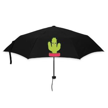 Kawaii Cactus Kawaii Chibi Kawaii Manga - Umbrella (small) - black - Front