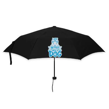 better with a dog - Umbrella (small) - black - Front