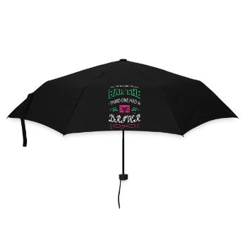 génial arbre de Noël citation ingénieur humour - Parapluie standard - noir - Devant