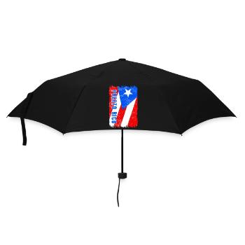 Puerto Rico flag - Umbrella (small) - black - Front