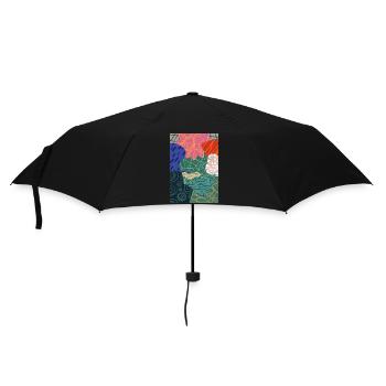 Kunstzeichen - Regenschirm (klein) - Schwarz - Vorne