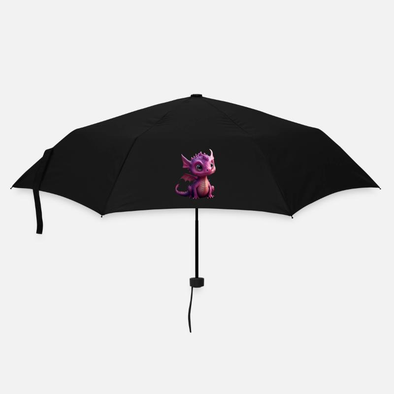Petit Dragon Doux 3 - Parapluie standard - noir