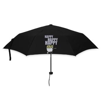 SCHUBKARREN HAPPY - Regenschirm (klein) - Schwarz - Vorne