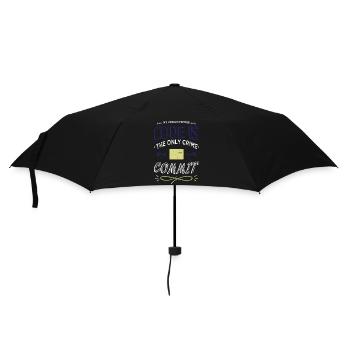 birthday present statement present father gift - Regenschirm (klein) - Schwarz - Vorne