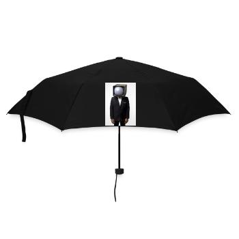 Anzug Tube TV Mann - Regenschirm (klein) - Schwarz - Vorne