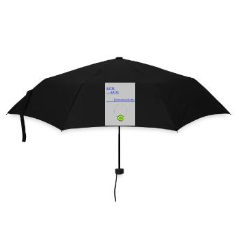 Diamantenkette Geometrisch - Regenschirm (klein) - Schwarz - Vorne