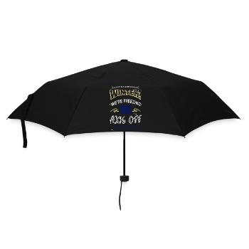 birthday gift astronomy astronomy lovers funny - Umbrella (small) - black - Front