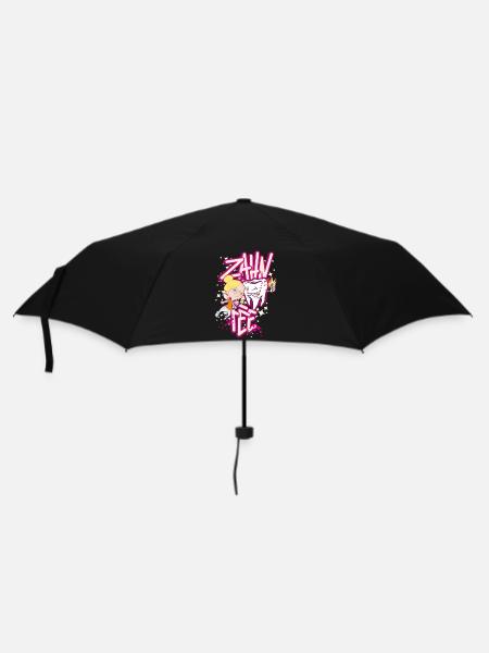 Zahnheldin Comiczauber - Regenschirm (klein) - Schwarz