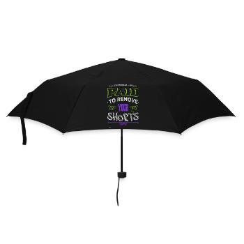 electrician humor awesome craft funny - Regenschirm (klein) - Schwarz - Vorne