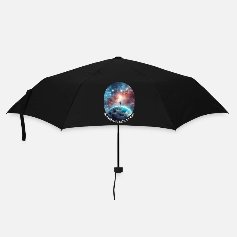 Que quelqu’un me parle - Parapluie standard - noir