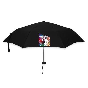 Autorennen #racing #sport - Regenschirm (klein) - Schwarz - Vorne