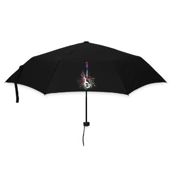 Music bass guitar - Umbrella (small) - black - Front