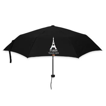 paris team germany Sports Athlete Games Icon Logo - Umbrella (small) - black - Front