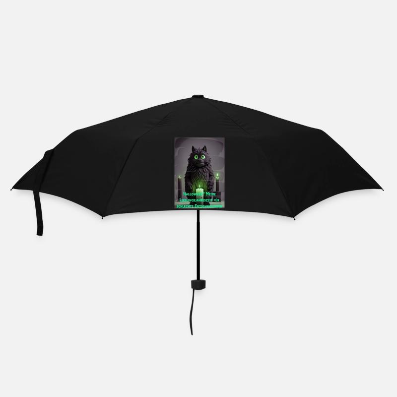 Halloween 8 - Regenschirm (klein) - Schwarz