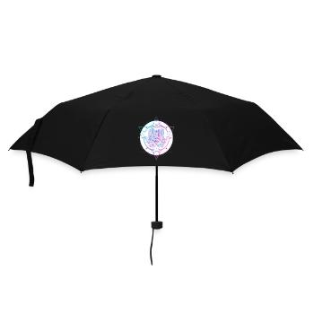 Mystical Astral Hand with Eye Design - Umbrella (small) - black - Front