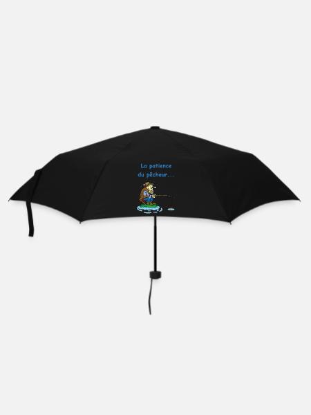 La patience du pêcheur - Parapluie standard - noir