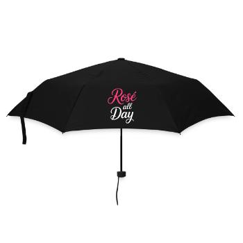 Rosé All Day Rosa - Umbrella (small) - black - Front