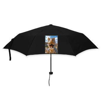 Dino Dinosaure Dinosaure - Parapluie standard - noir - Devant