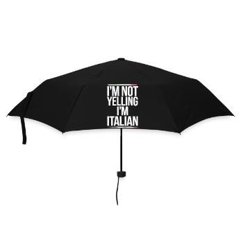 T-shirt graphique Bold Italian Pride - Parapluie standard - noir - Devant