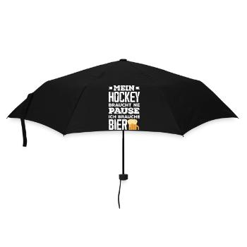 Cadeau drôle de joueur de hockey - Parapluie standard - noir - Devant