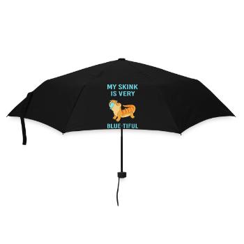Lizard Blue Tongue - Umbrella (small) - black - Front