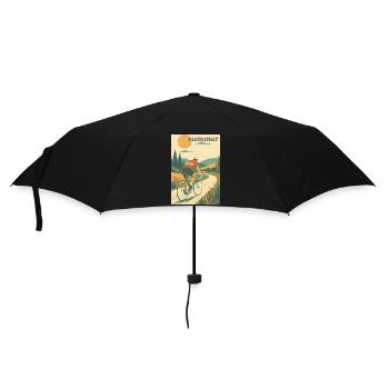 The Ride — Golden Path/summer - Umbrella (small) - black - Front