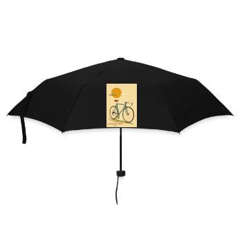 The Ride — Retro Cruiser/Abenteuermodus - Regenschirm (klein) - Schwarz - Vorne